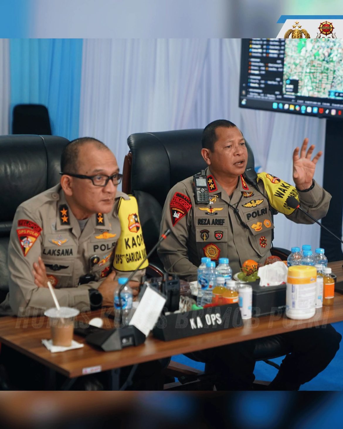 Wadankorbrimob Polri Monitoring Pengamanan FIFA ASEAN Cup 2026 di SUGBK, Pastikan Pertandingan Berlangsung Aman
