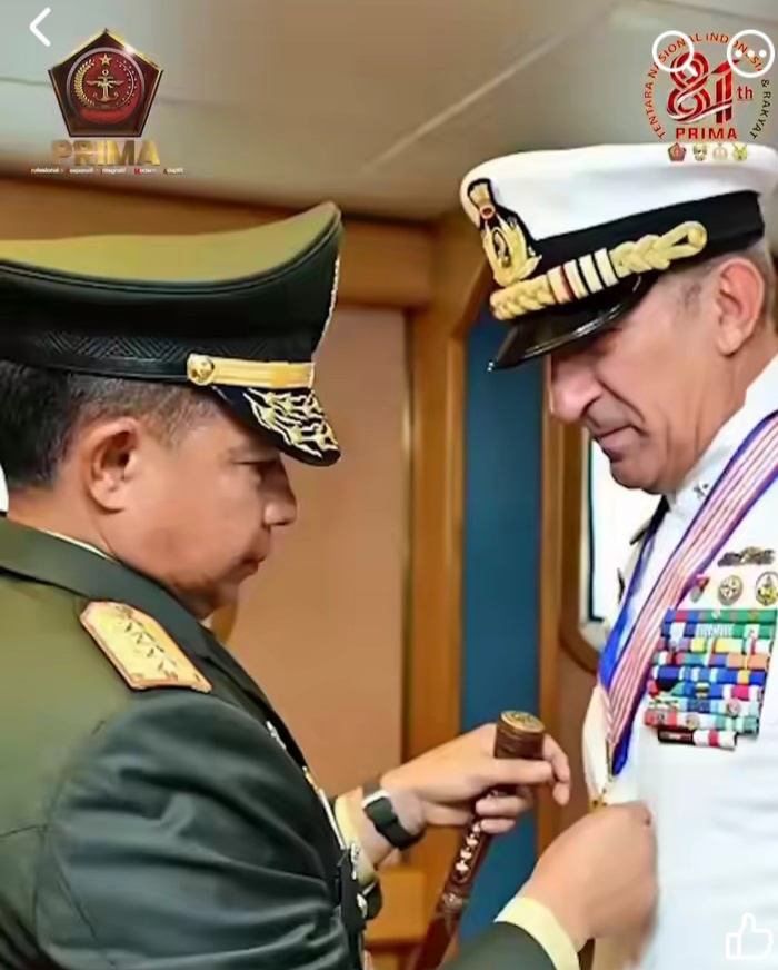 Panglima TNI Resmikan KRI SRIWIJAYA-100, Perkuat Pertahanan Maritim