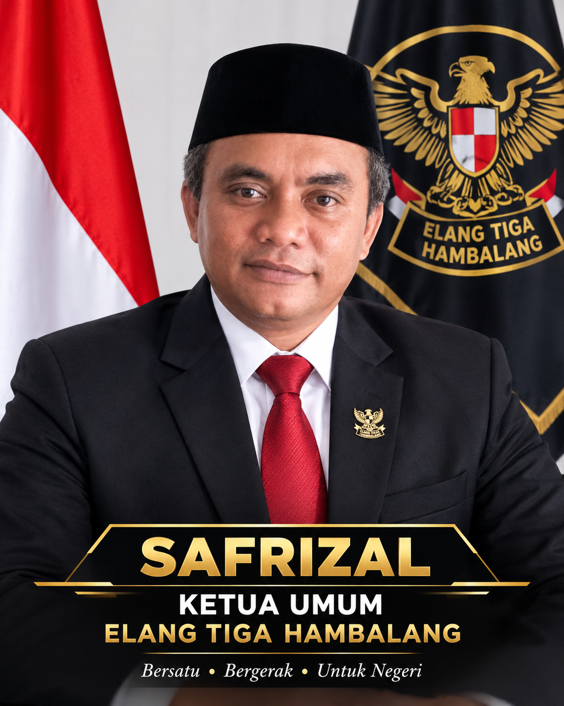 Jenderal DR. Nazali Lempo Sambangi Elang Tiga Hambalang, Safrizal: SILATURAHMI INI Memperkuat Kebersamaan